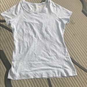 Lululemon light blue tshirt